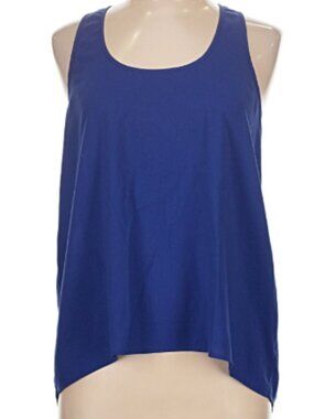 Frenchi Blue Sleeveless Blouse Size Large